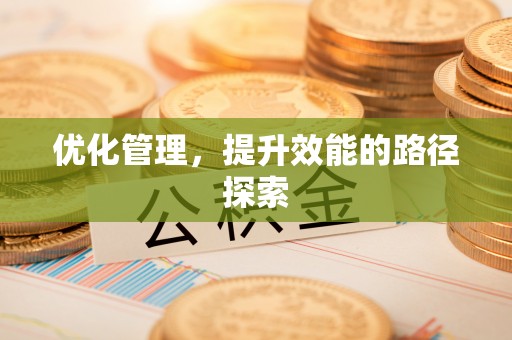平和优化管理，提升效能的路径探索